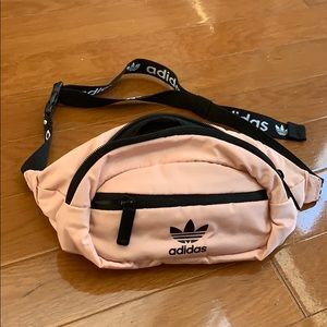 Pink Adidas fanny pack